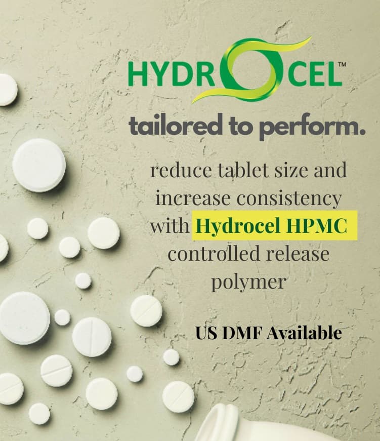 Hydrocel HPMC for Superior Sustained Release Formulations | 3